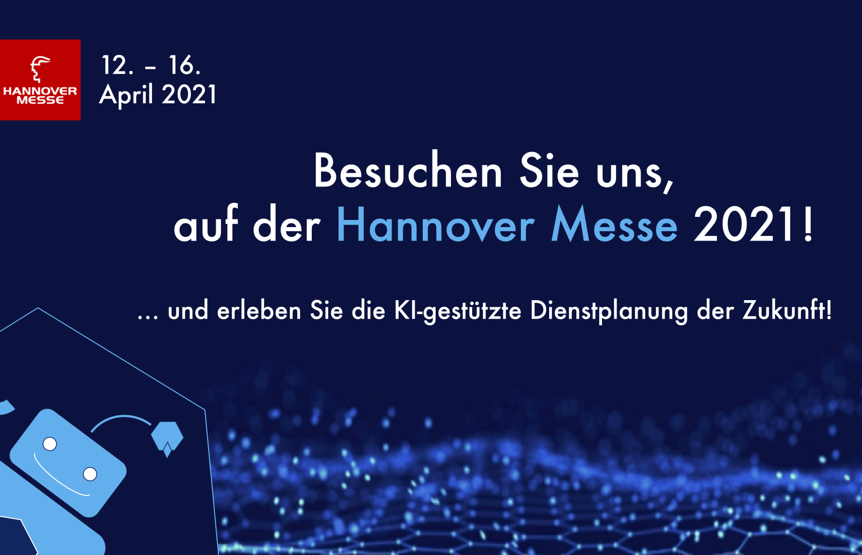 Besuchen Sie uns auf der Hannover Messe 2021 (kostenloses Ticket) QPlaner